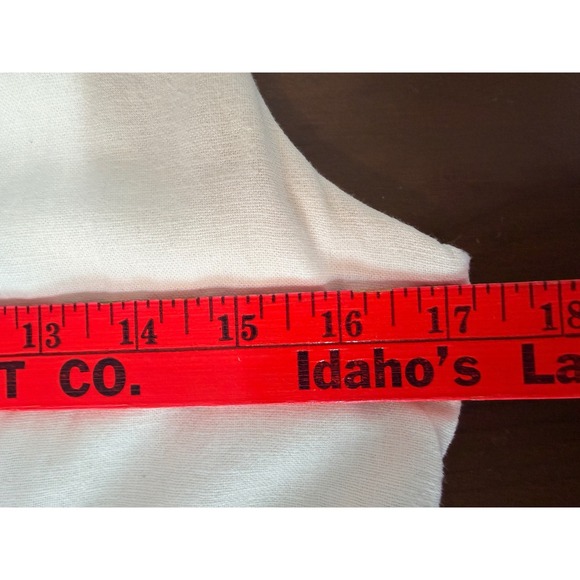 Abercrombie & Fitch Vest Mini Dress Women S Cream Linen Blend Button Front - Picture 6 of 7